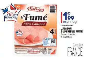 ALDI Jambon supérieur fumé offre