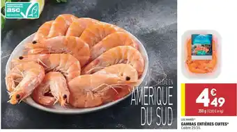 ALDI Gambas entières cuites offre