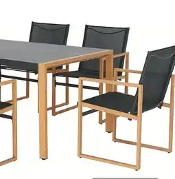 Brico Cash Fauteuil de jardin effet bois offre