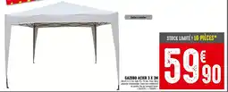 Batkor Gazebo acier 3 x 3m offre
