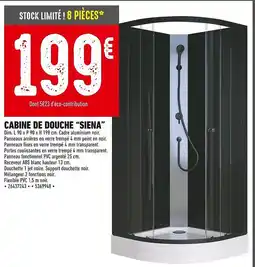 Batkor Cabine de douche “siena" offre