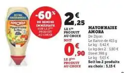 U Express Mayonnaise AMORA offre