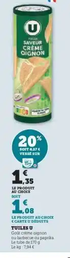 U Express Tuiles U offre