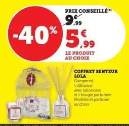 Super U Coffret Senteur Lola offre