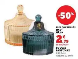 Super U Bougie Parfumée offre