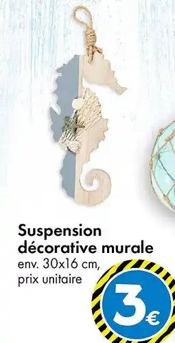 TEDi Suspension décorative murale offre