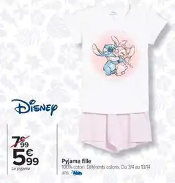 Carrefour Pyjama Fille offre