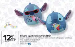 Carrefour Peluche Squishmallow 20 cm Stitch offre