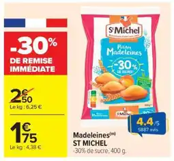 Carrefour MADELEINES ST MICHEL offre