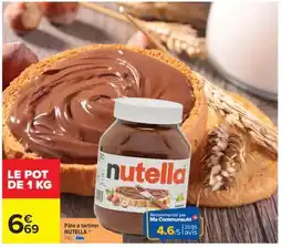 Carrefour Nutella offre