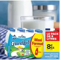 Carrefour Grandlait Maxi Format offre