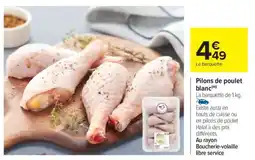 Carrefour Pilons de poulet blanc offre