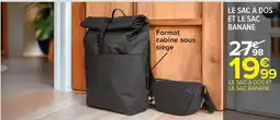 Carrefour LE SAC À DOS ET LE SAC BANANE offre