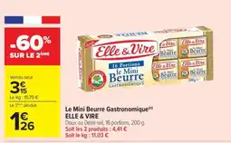 Carrefour Le Mini Beurre Gastronomique offre