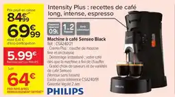 Carrefour Machine à café Senseo Black offre