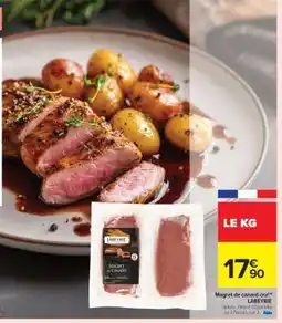 Carrefour MAGRET DE CANARD CRU offre