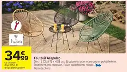 Carrefour FAUTEUIL 'ACAPULCO' offre