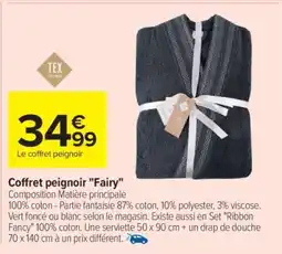 Carrefour Coffret peignoir Fairy offre