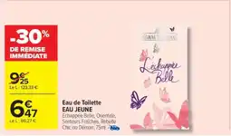 Carrefour Eau de Toilette EAU JEUNE offre