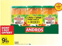 Carrefour Market Compote ANDROS offre
