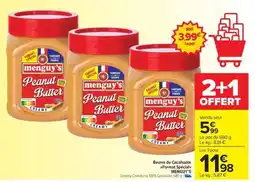 Carrefour Market Beurre de Cacahuète Format Spécial MENGUY'S offre