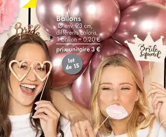 TEDi Ballons offre