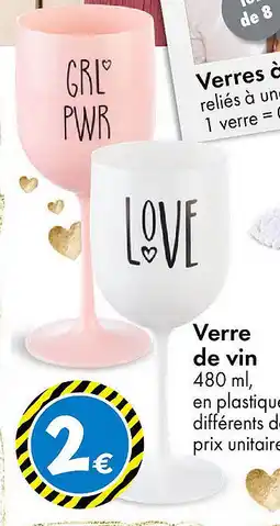 TEDi Verre de vin offre