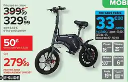 Carrefour E-SLIDE offre