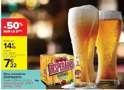 Carrefour Market Bière Aromatisée Desperados offre
