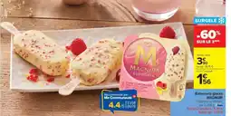 Carrefour Market BĂTONNETS GLACĂS MAGNUM offre