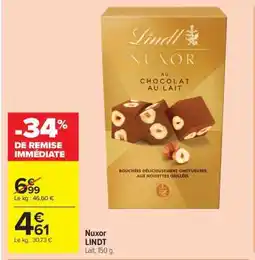 Carrefour Market Nuxor Lindt offre