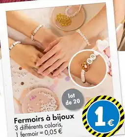 TEDi Fermoirs à bijoux offre