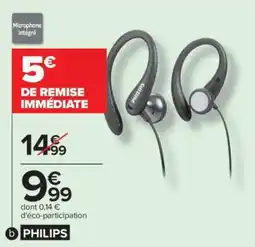 Carrefour PHILIPS Headphones offre