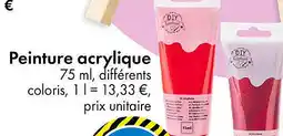 TEDi Peinture acrylique offre