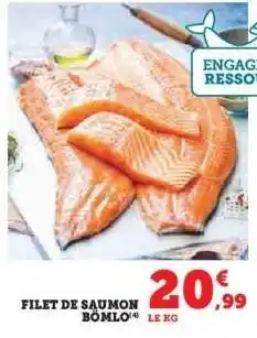Hyper U Filet de Saumon Bømlo offre
