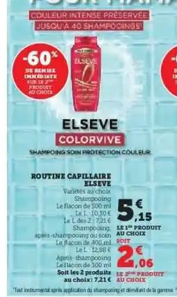 Hyper U Elseve Colorvive offre