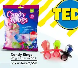 TEDi Candy Rings offre
