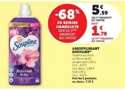 Hyper U Assouplissant Soupline offre