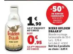 Hyper U Biere Gulden Draak 8° offre