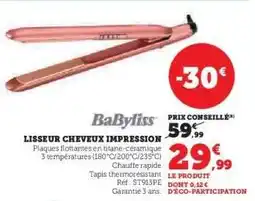 Hyper U Lisseur Cheveux Impression offre