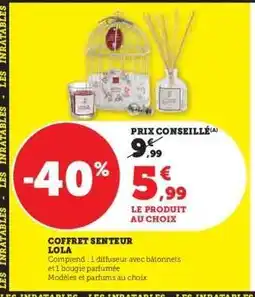 Hyper U Coffret Senteur Lola offre