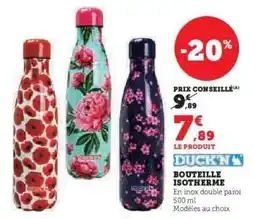 Hyper U Bouteille isotherme offre