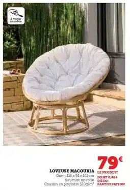 Super U LOVEUSE MACOURIA offre