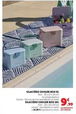 Super U GLACIÈRE COOLER BOX offre