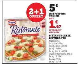 Super U Pizza Surgelée Ristorante offre