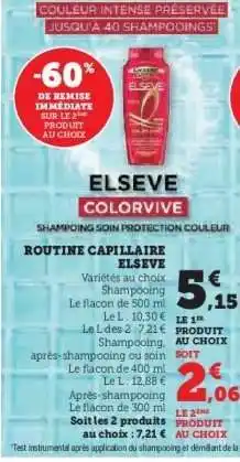 Super U Elseve Colorvive offre
