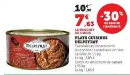 Super U Plats Cuisinés Delpeyrat offre