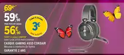 E.Leclerc CASQUE GAMING HS55 CORSAIR offre