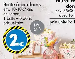 TEDi Boîte à bonbons offre