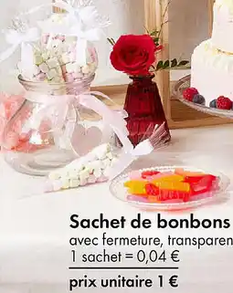 TEDi Sachet de bonbons offre